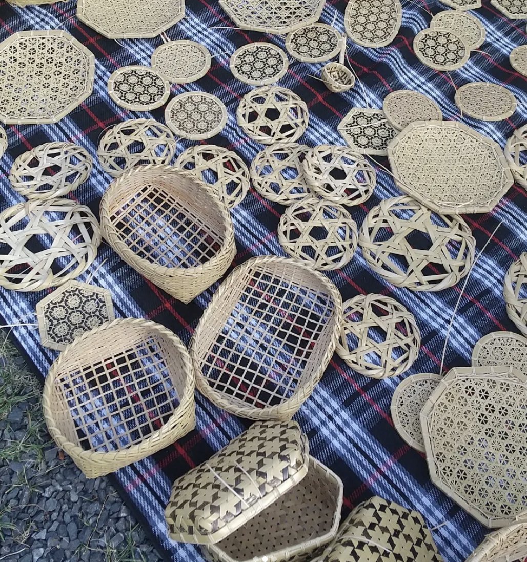 The Hexagons That Stopped Me at a Bamboo Market