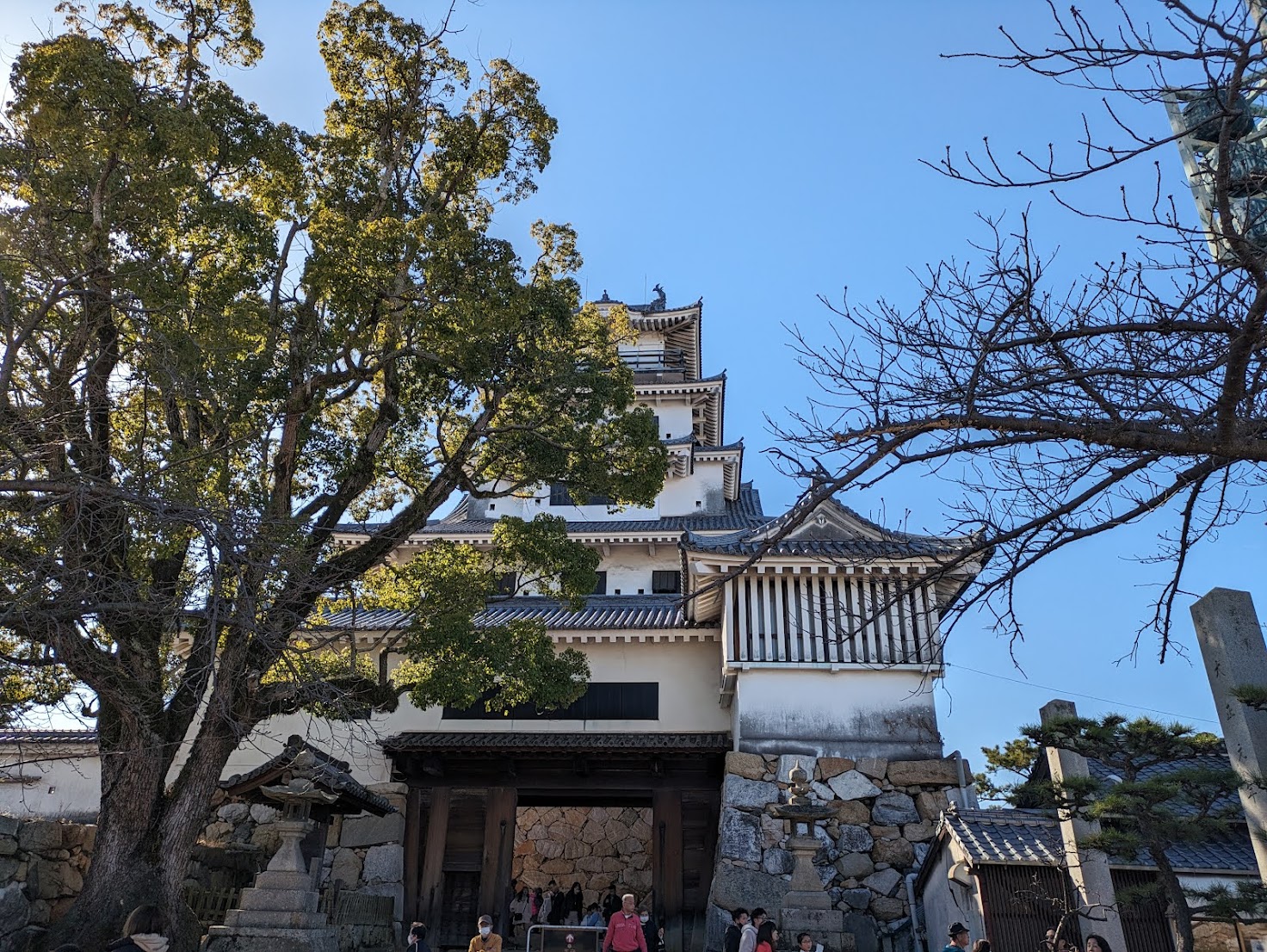 Imabari Castle in Ehime Prefecture